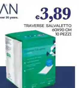 Pilato EGOSAN Traverse salvaletto offerta