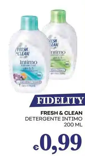 Pilato FRESH & CLEAN Detergente intimo offerta