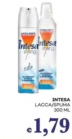 Pilato INTESA Lacca/spuma offerta