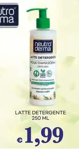 Pilato NEUTRO DERMA Latte detergente offerta