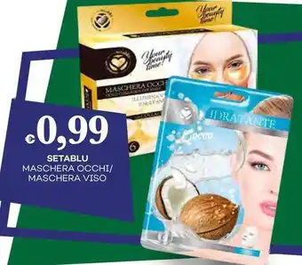 Pilato SETABLU Maschera occhi/ maschera viso offerta