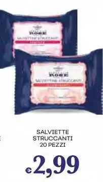 Pilato ACQUA ALLE ROSE Salviette struccanti offerta