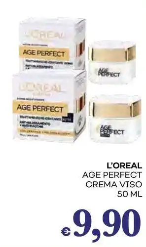 Pilato L'OREAL age perfect crema viso offerta