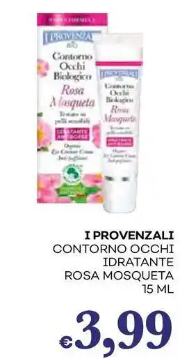 Pilato I PROVENZALI Contorno occhi idratante rosa mosqueta offerta