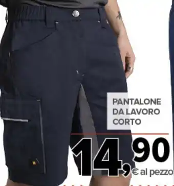 Todis Pantalone da lavoro corto offerta