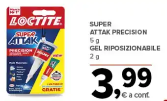 Todis Super attak precision LOCTITE offerta