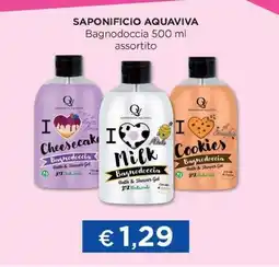 Acqua & Sapone SAPONIFICIO AQUAVIVA Bagnodoccia offerta