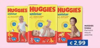 Acqua & Sapone HUGGIES Unistar Pannolini misure assortite offerta