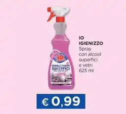 Acqua & Sapone IO IGIENIZZO Spray con alcool superfici e vetri offerta