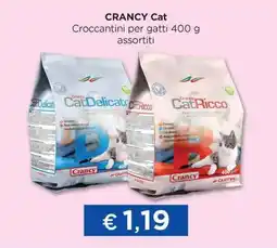 Acqua & Sapone CRANCY Cat Croccantini per gatti assortiti offerta