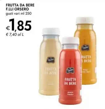 Bennet Frutta da bere F.LLI ORSERO offerta