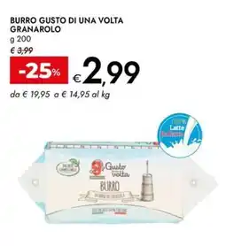 Bennet Burro gusto di una volta GRANAROLO offerta