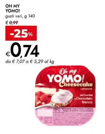 Bennet OH MY YOMO! gusti vari offerta