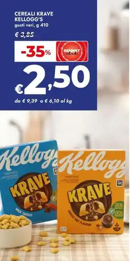 Bennet Cereali krave KELLOGG'S offerta