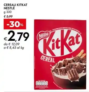 Bennet Cereali kitkat NESTLÉ offerta