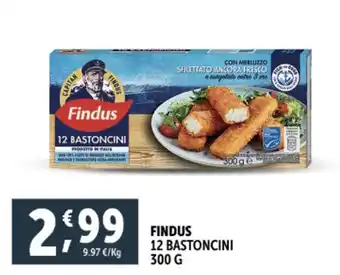 Deco Supermercati Findus 12 bastoncini offerta