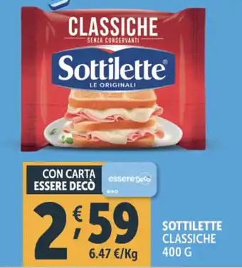 Deco Supermercati Sottilette classiche offerta