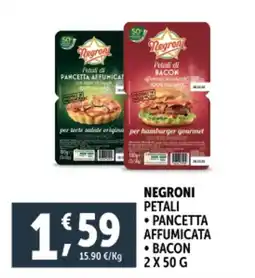 Deco Supermercati Negroni petali offerta