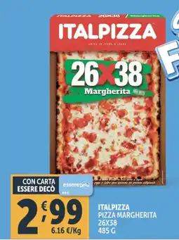 Deco Supermercati Italpizza pizza margherita 26x38 offerta