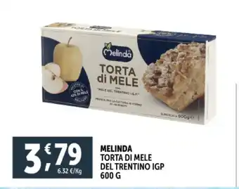 Deco Supermercati Melinda torta di mele del trentino igp offerta