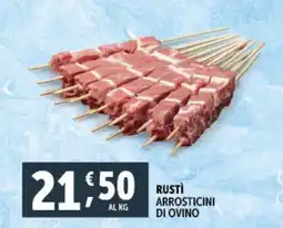 Deco Supermercati Rustì arrosticini di ovino offerta