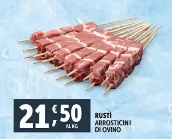 Deco Supermercati Rustì arrosticini di ovino offerta