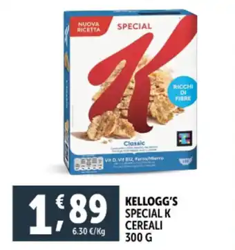 Deco Supermercati Kellogg's special k cereali offerta