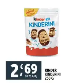 Deco Supermercati Kinder kinderini offerta