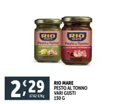 Deco Supermercati Rio mare pesto al tonno vari gusti offerta