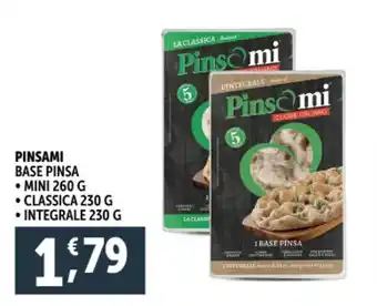 Deco Supermercati Pinsami base pinsa mini offerta