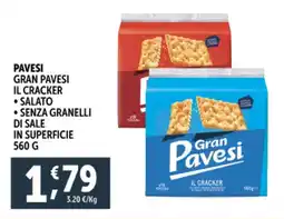 Deco Supermercati Pavesi gran pavesi il cracker offerta