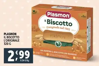 Deco Supermercati Plasmon il biscotto l'originale offerta