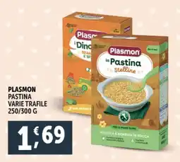 Deco Supermercati Plasmon pastina varie trafile offerta