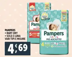 Deco Supermercati Pampers baby-dry offerta