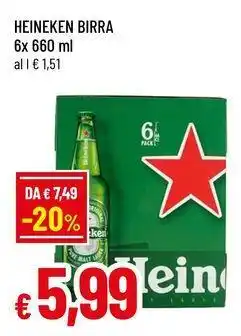 Famila Heineken birra offerta