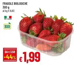 Famila Fragole biologiche offerta