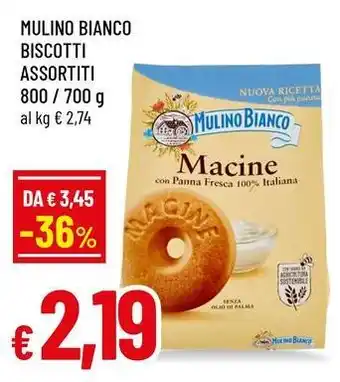 Famila Mulino bianco biscotti assortiti offerta