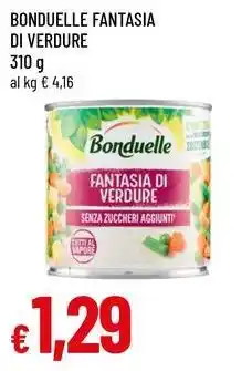 Famila Bonduelle fantasia di verdure offerta