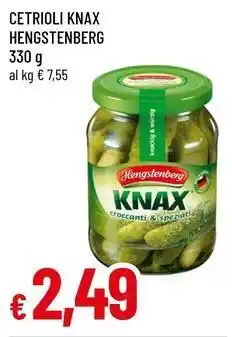 Famila Cetrioli knax hengstenberg offerta