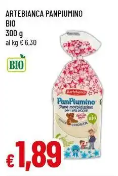 Famila Artebianca panpiumino bio offerta