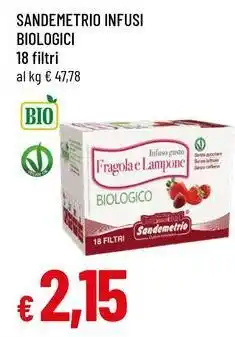 Famila Sandemetrio infusi biologici offerta