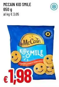 Famila Mccain kid smile offerta