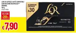 Famila L'or 30 capsule caffè compatibili con macchine nespresso original offerta