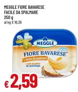 Famila Meggle fiore bavarese facile da spalmare offerta