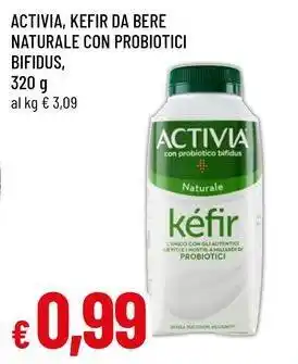 Famila Activia, kefir da bere naturale con probiotici bifidus offerta