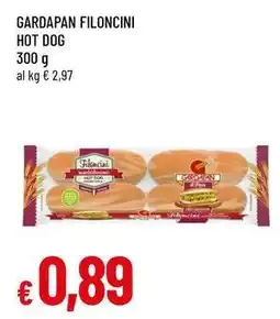 Famila Gardapan filoncini HOT DOG offerta