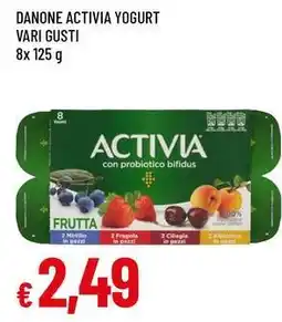 Famila Danone activia yogurt offerta