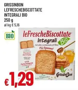 Famila Grissinbon lefreschebiscottate integrali bio offerta