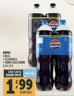 Deco Supermercati Pepsi cola offerta