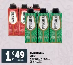 Deco Supermercati Tavernello vino offerta